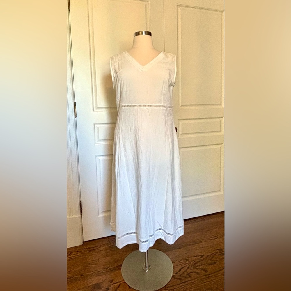 White Midi Dress